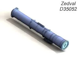 9M113 "Konkurs" ATGM container 1:35