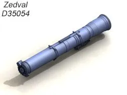 9M113 "Konkurs" ATGM container used 1:35