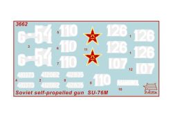 Su-76M self-propelled gun 1:35