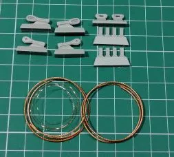 Merkava I & II Tanks towing cable 1:35