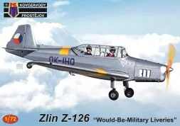 Zlin Z-126 Would-Be-Military Liveries 1:72