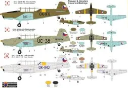 Zlin Z-126 Would-Be-Military Liveries 1:72