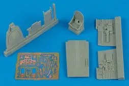 P-40B cockpit set für Trumpeter 1:48