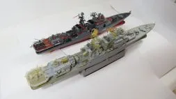 Russian Navy Udaloy, Chabanenko detail set for Trumpeter 1:350