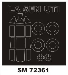 La-5FN UTI mask for KP 1:72