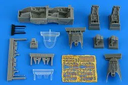 Rafale B - late cocpkit set for Hobby Boss 1:48