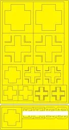 He 111H-8 National Insignia mask 1:48