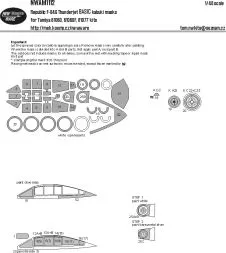 F-84G mask for Tamiya 1:48