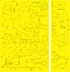 Do 217J1/2 EXPERT mask for Revell 1:48