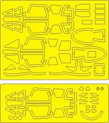 Su-17UM3 Fitter-G ADVANCED mask for Hobby Boss 1:48