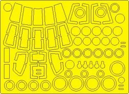 Mi-8MT mask for Zvezda 1:48
