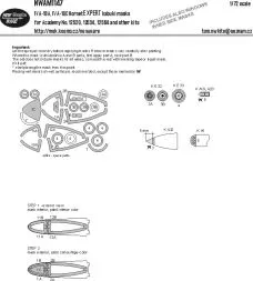 F/A-18A,C Hornet EXPERT mask for Academy 1:72