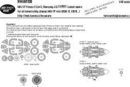 MIG-17F (Lim-5, J-5) EXPERT mask for Ammo by Mig 1:48