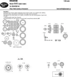 Mistel 1 mask for ICM 1:48