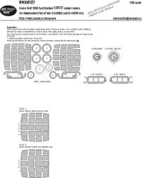 Focke-Wulf 1000 Fast-Bomber EXPER mask for Modelcollect 1:48