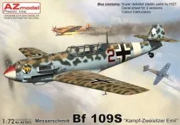 Bf 109S Kampf-Zweisitzer Emil 1:72