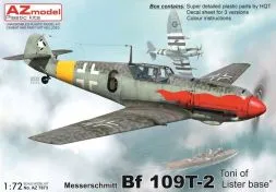 Bf 109T-2 Toni of Lister base 1:72