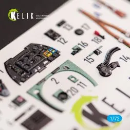 Spitfire F.Mk.22 interior for Airfix 1:72