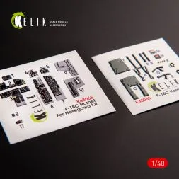 F/A-18C Hornet interior for Hasegawa 1:48