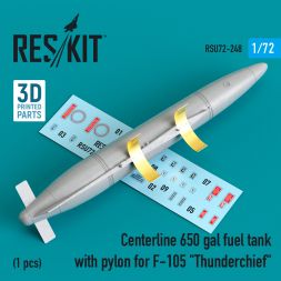 F-105 Thunderchief 650 gal wing fuel tank 1:72