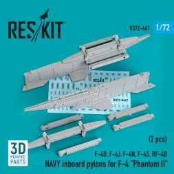 F-4 Phantom II NAVY inboard pylons 1:72