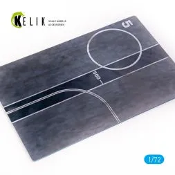 HMS Hermes R12 (1982) - base plate 1:72