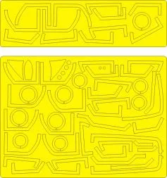 Yak-28P Firebar ADVANCED mask for Bobcat 1:48