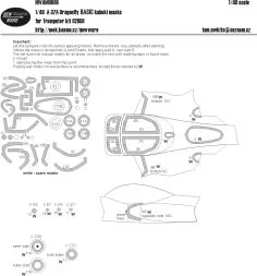 A-37A Dragonfly mask for Trumpeter 1:48