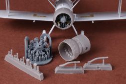 Gloster Gladiator engine & cowling for Airfix 1:72