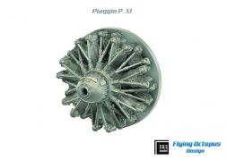Piaggio P.XI engine 1:72
