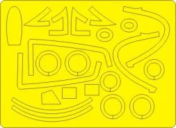 F9F-2P Panther mask for Trumpeter 1:48