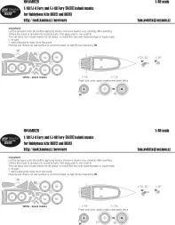 FJ-4 mask for Hobby Boss 1:48