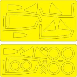 FJ-4 Fury ADVANCED mask for Hobby Boss 1:48