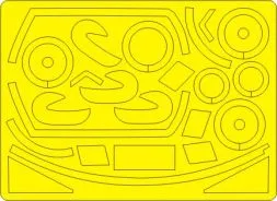 Saab J-32 B/E Lansen mask for Hobby Boss 1:48