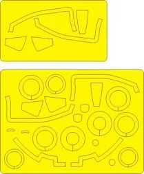 F-86D EXPERT mask for Revell 1:48