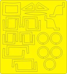 AD-5 (A-1E) Skyraider mask for Revell 1:48