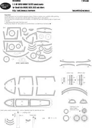 F/A-18F Super Hornet mask for Revell 1:48