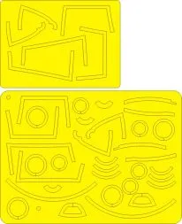 F/A-18F Super Hornet EXPERT mask for Revell 1:48