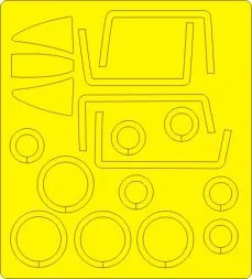 F-14A Tomcat mask for Italeri 1:48