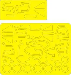 Su-17/22M3/M4 ADVANCED mask for Smer/ KP 1:48