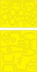 Su-7 BKL / BMK ADVANCED mask for Smer/ KP 1:48