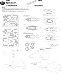 Su-7 BKL / BMK EXPERT mask for Smer/ KP 1:48