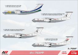 IL-76MF military transporter 1:72
