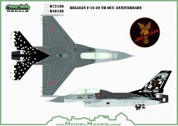 F-16 Belgian 30th OCU anniversary 1:48