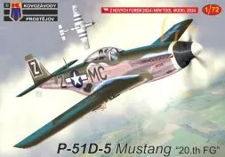 P-51D-5 Mustang "20.th FG" 1:72