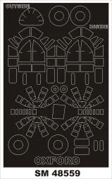 Airspeed Oxford mask for Special Hobby 1:48