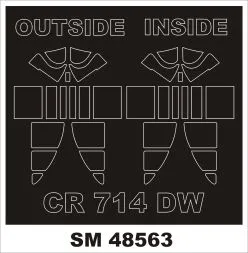 CR 714 mask for Dora Wings 1:48