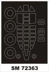 DB-8A/3N mask for Special Hobby 1:72