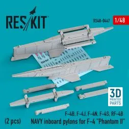 F-4 "Phantom II" NAVY inboard pylons 1:48