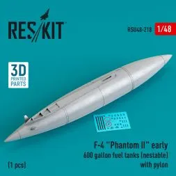 F-4 "Phantom II" early 600 gallon fuel tanks 1:48